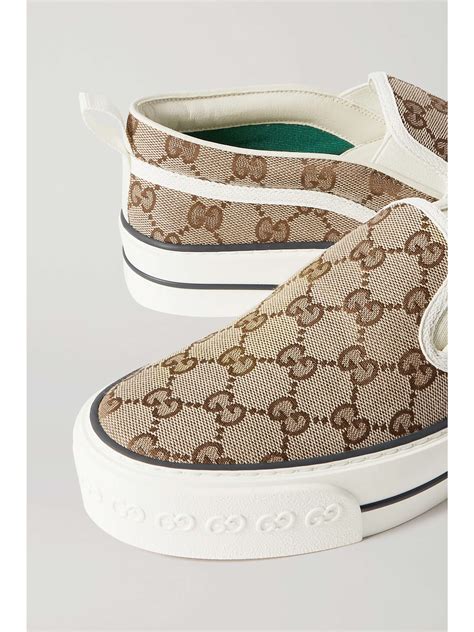 gucci 1977 slip on sneakers|Gucci tennis 1977 price.